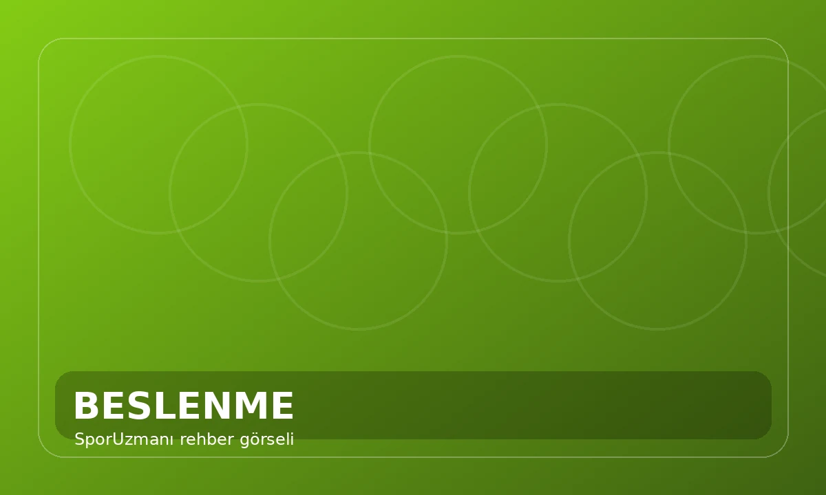 Beslenme